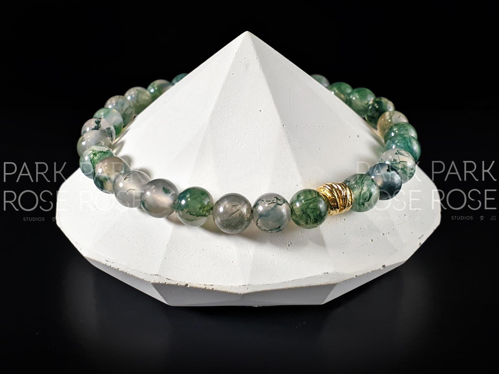 AAA Moss Agate Bracelet