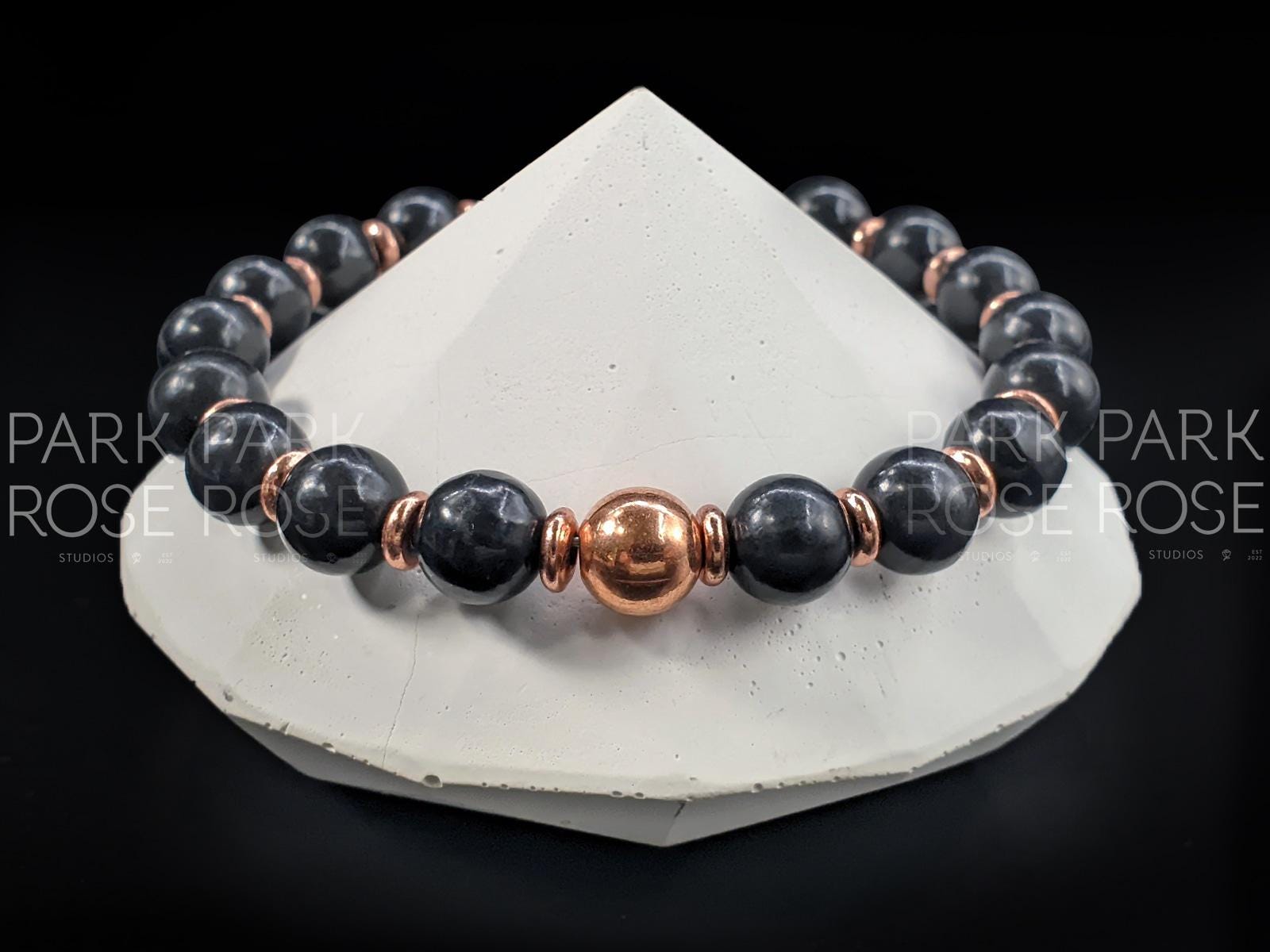 Shungite Copper Stacking Bracelet