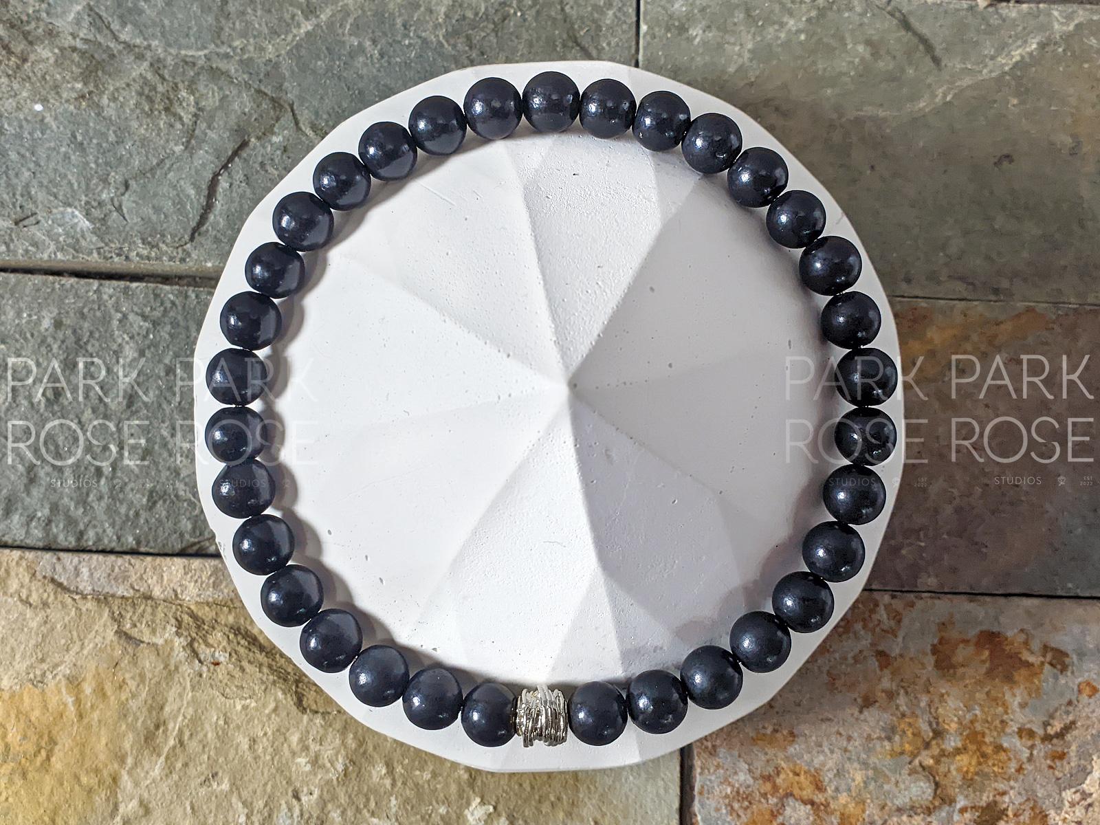 AAA Shungite Beaded Bracelet