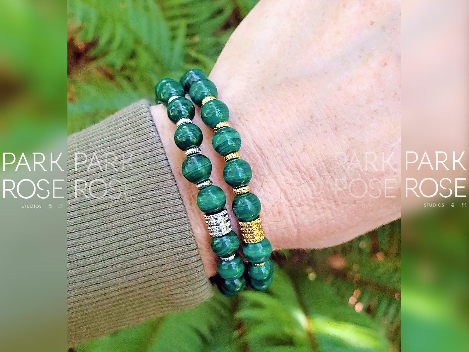 AAAAA Congo Malachite Clasp Bracelet