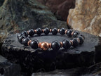 Shungite Copper Bracelet Stack