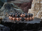 Shungite Copper Bracelet Stack