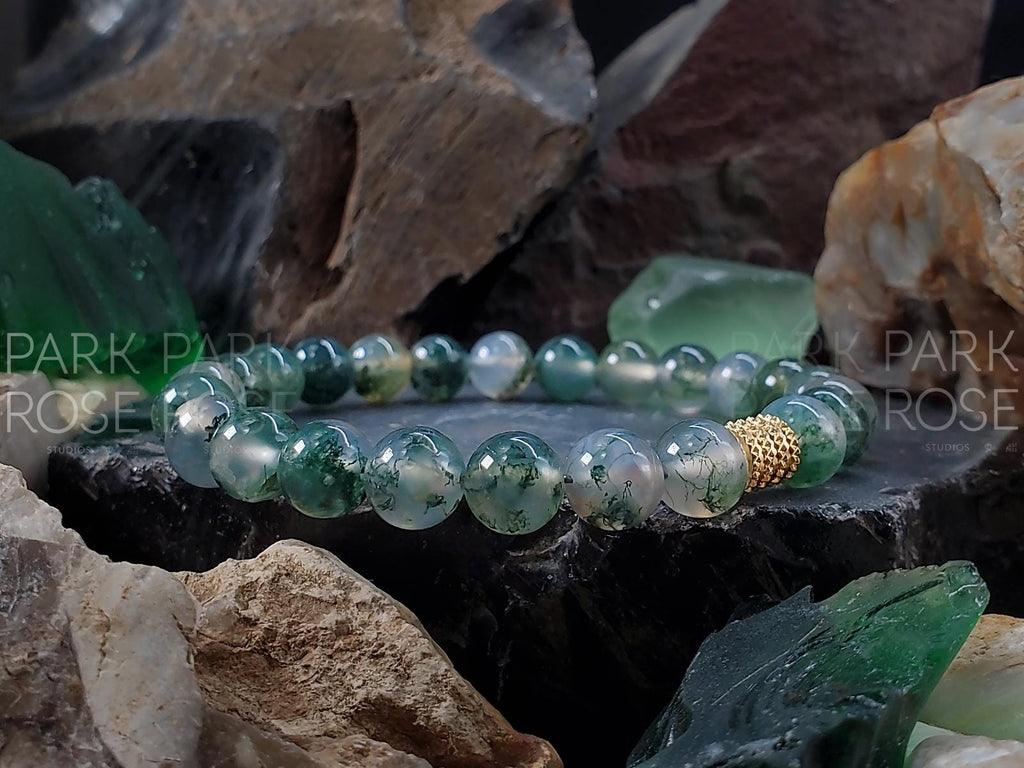 AAA Moss Agate Bracelet