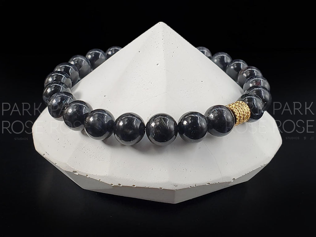 AAA Arfvedsonite Gemstone Bracelet