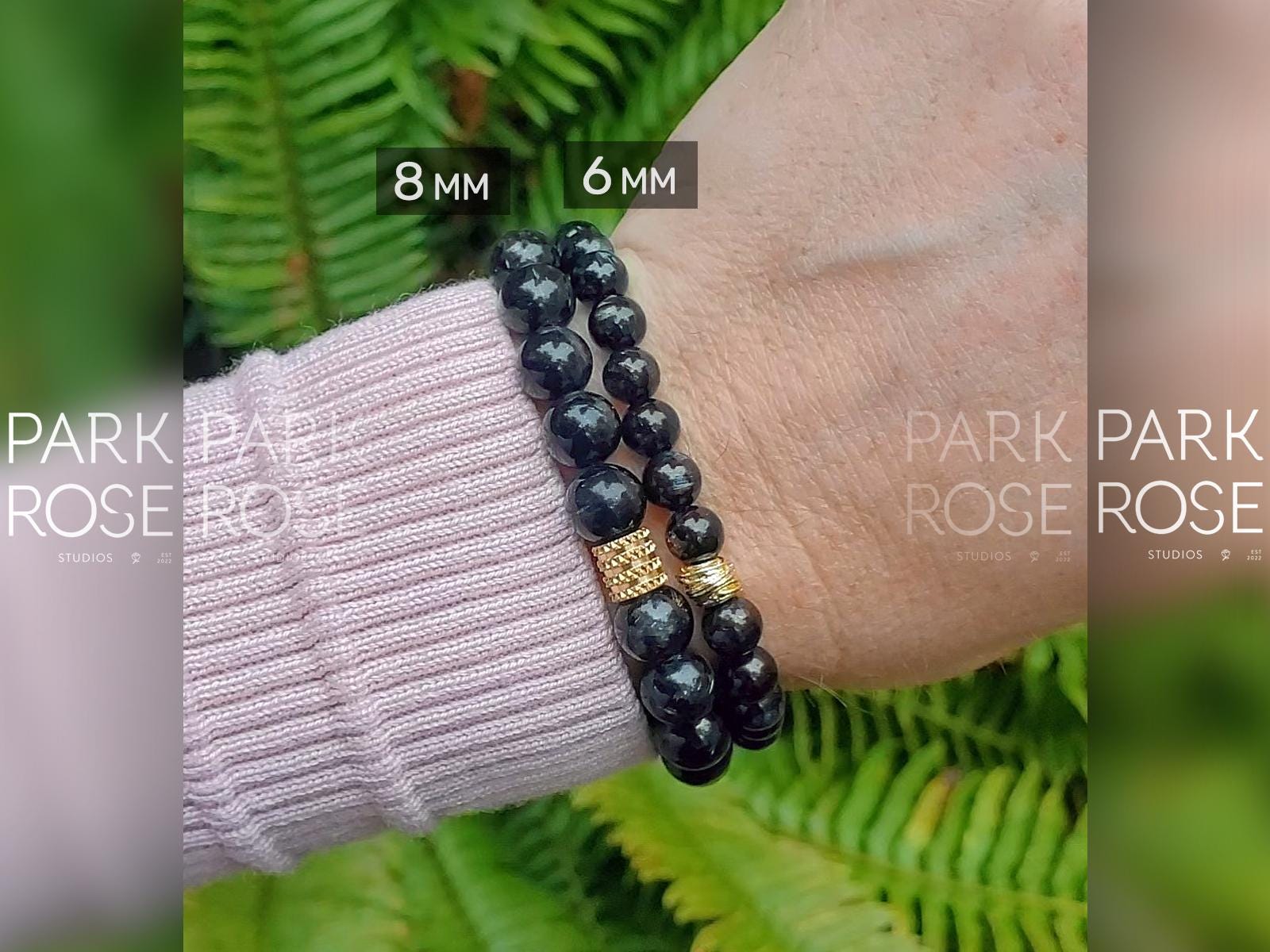 AAA Arfvedsonite Gemstone Bracelet