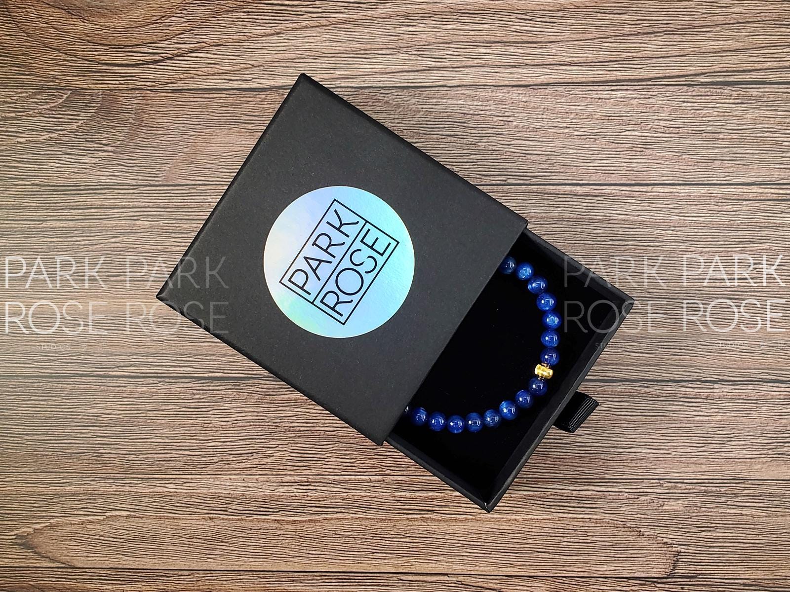 AAAAA Peruvian Turquoise Bracelet: 24K Gold Cat Eye Bead (6mm)