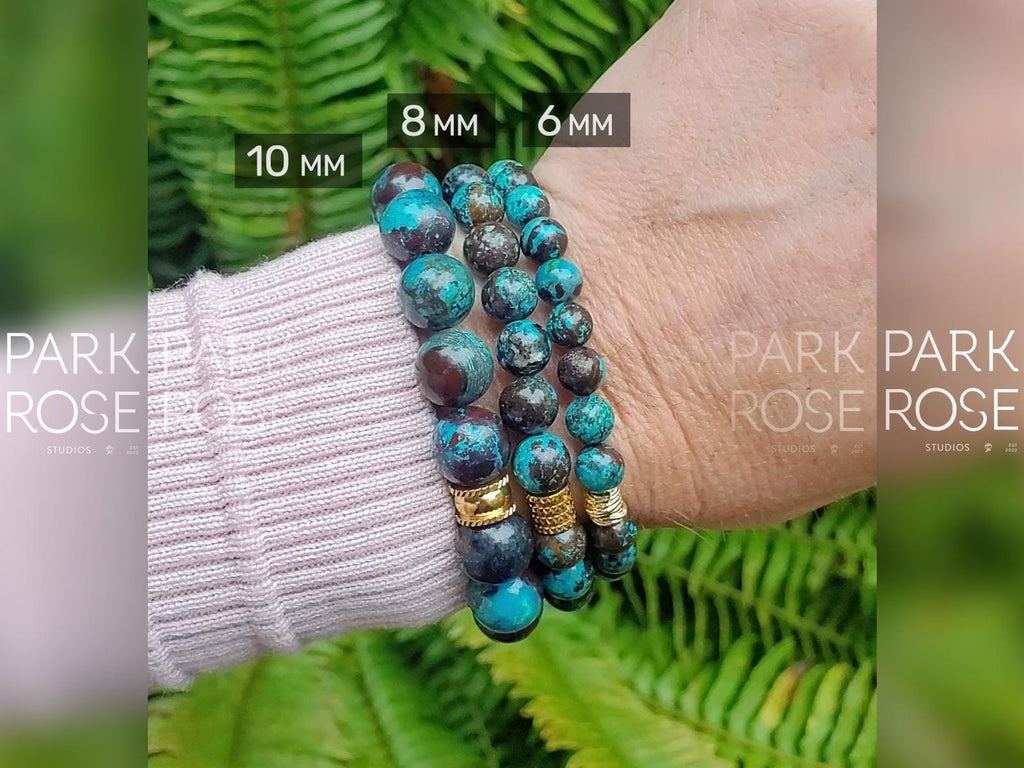 AAA Peru Chrysocolla Turquoise Bracelet