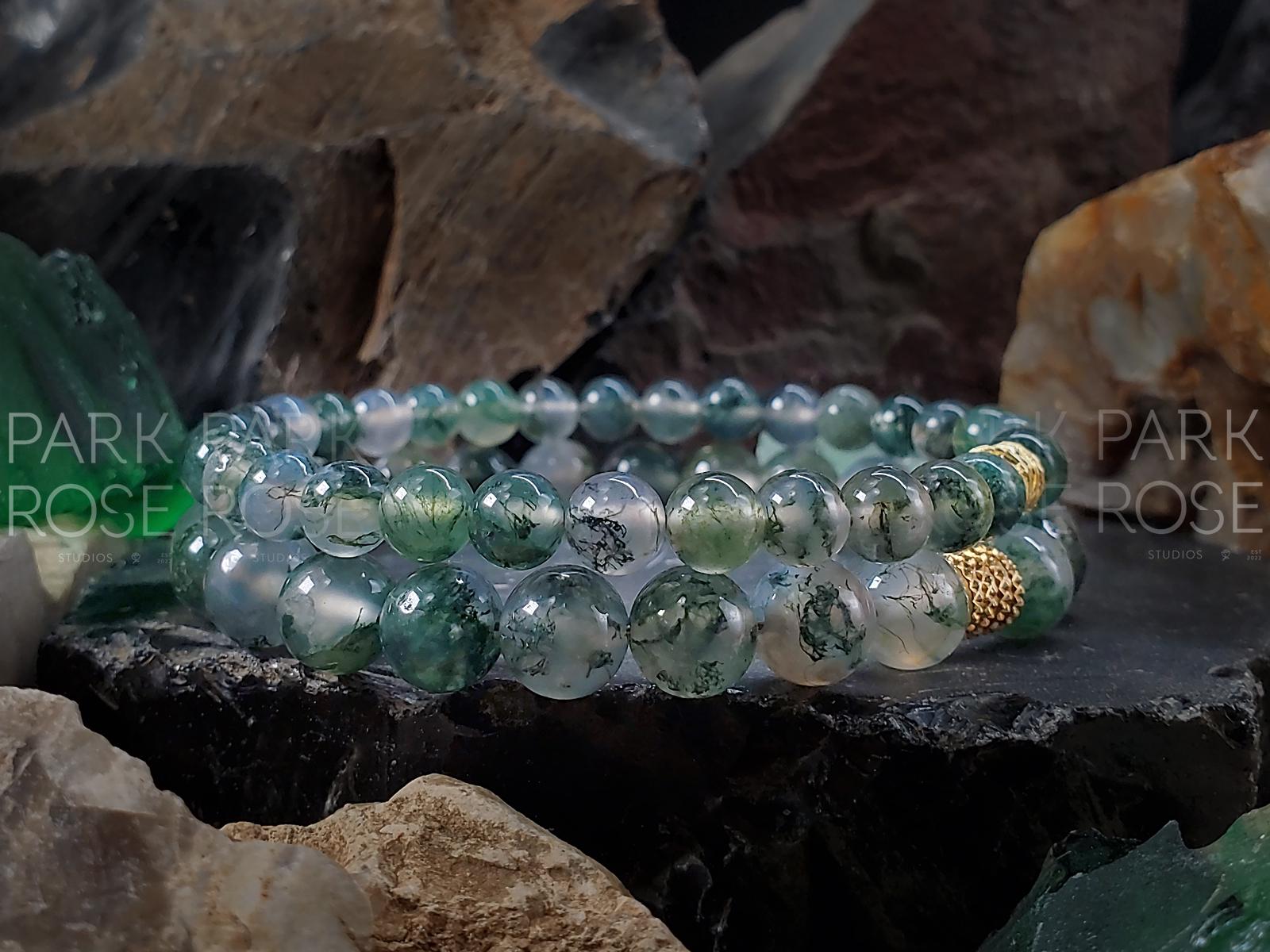AAA Moss Agate Bracelet
