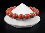 AAAAA Red Jasper Bracelet: Brazilian Gemstone Stacking Bracelet