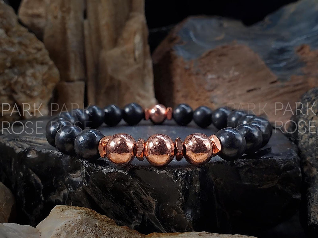 Shungite Copper Bracelet (8mm)