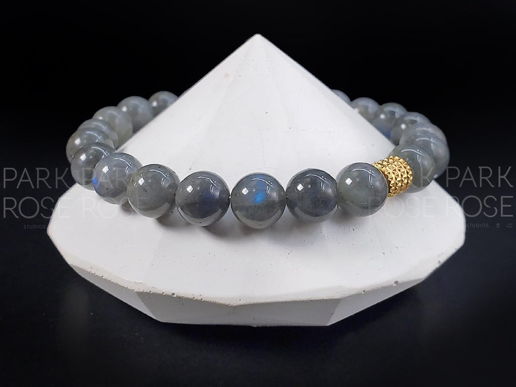 Argentinian Blue Flash Labradorite Bracelet (6/8/10mm)