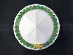 Nephrite Green Jade Bracelet: 24K Gold Plated Pixiu