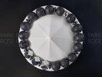 Certified Gibeon Meteorite Bracelet: Black Lava Diffuser(10mm)