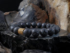 Black Lava Stone Bracelet