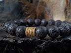 Black Lava Stone Bracelet