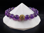 Amethyst Evil Eye Bracelet