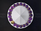 Amethyst Evil Eye Bracelet
