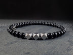 Gibeon Meteorite Necklace: Hypoallergenic Iron Nickel