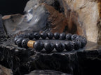 Black Lava Stone Bracelet