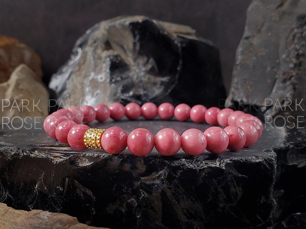 7A Brazil Rhodonite Bracelet