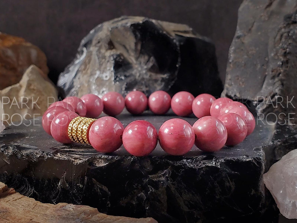 7A Brazil Rhodonite Bracelet