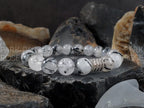 AAAA Madagascar Black Rutilated Quartz Bracelet