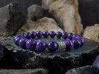 AAA Purple Charoite Gemstone Bracelet