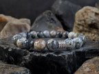 Natural Black Opal Beaded Bracelet