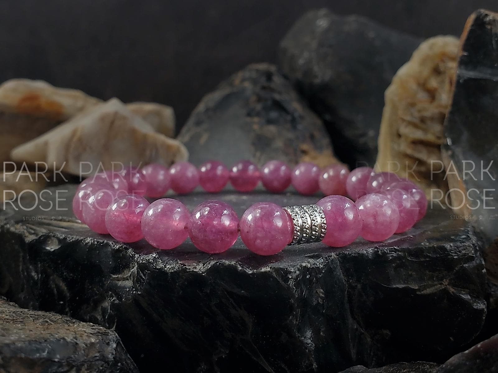 Purple Lepidolite Bracelet