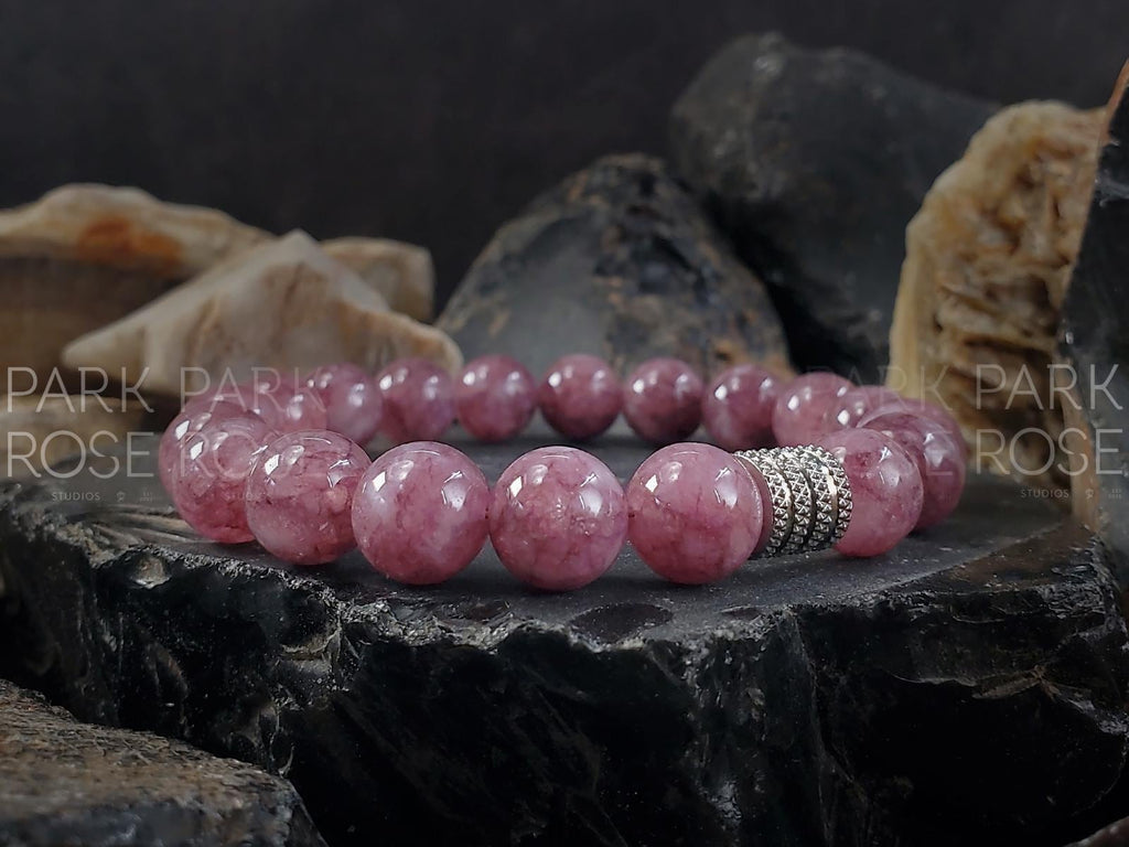 Purple Lepidolite Bracelet