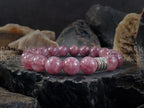 Purple Lepidolite Bracelet
