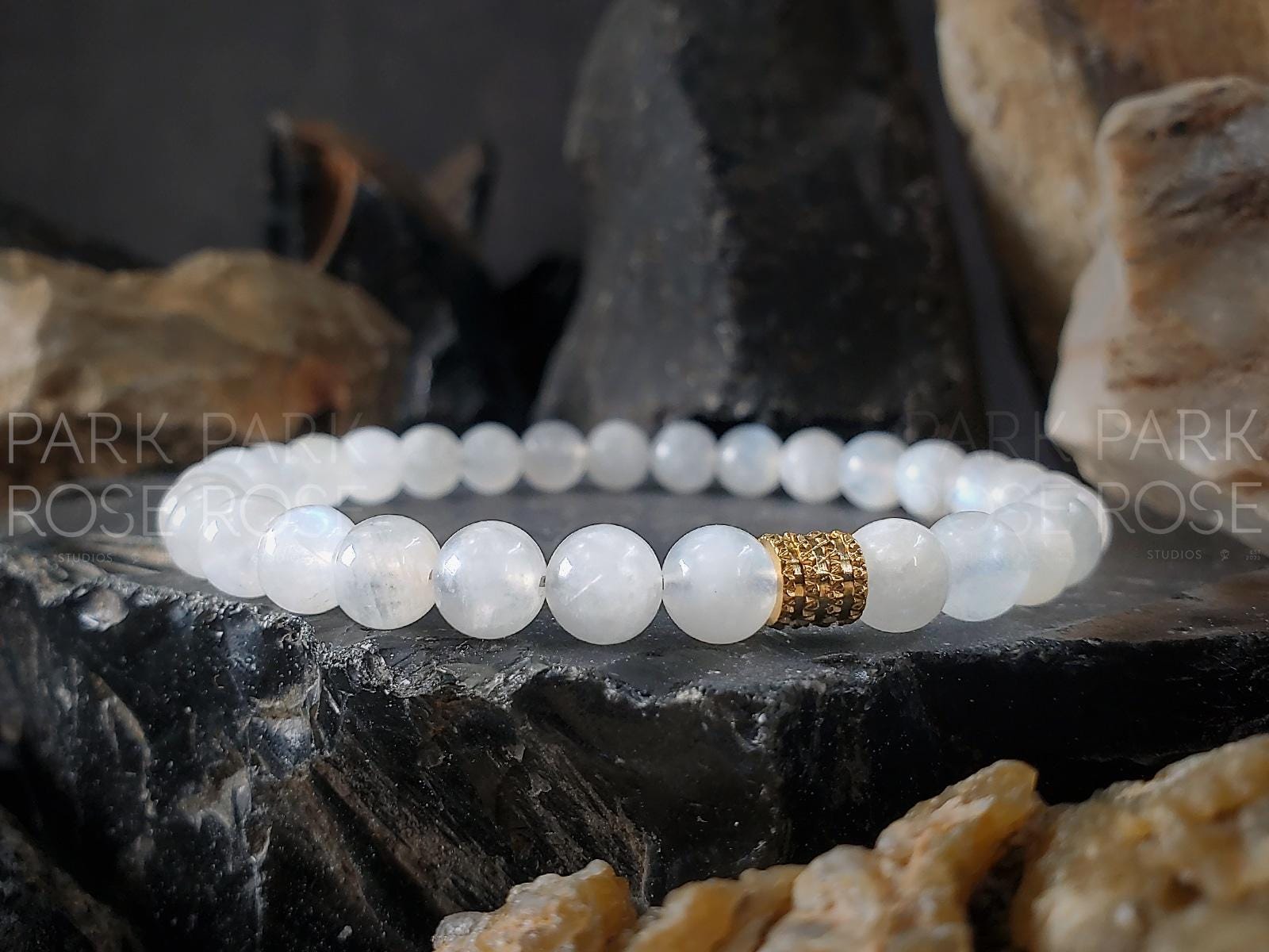 AAAAA Transparent Moonstone Bracelet (6/8mm)