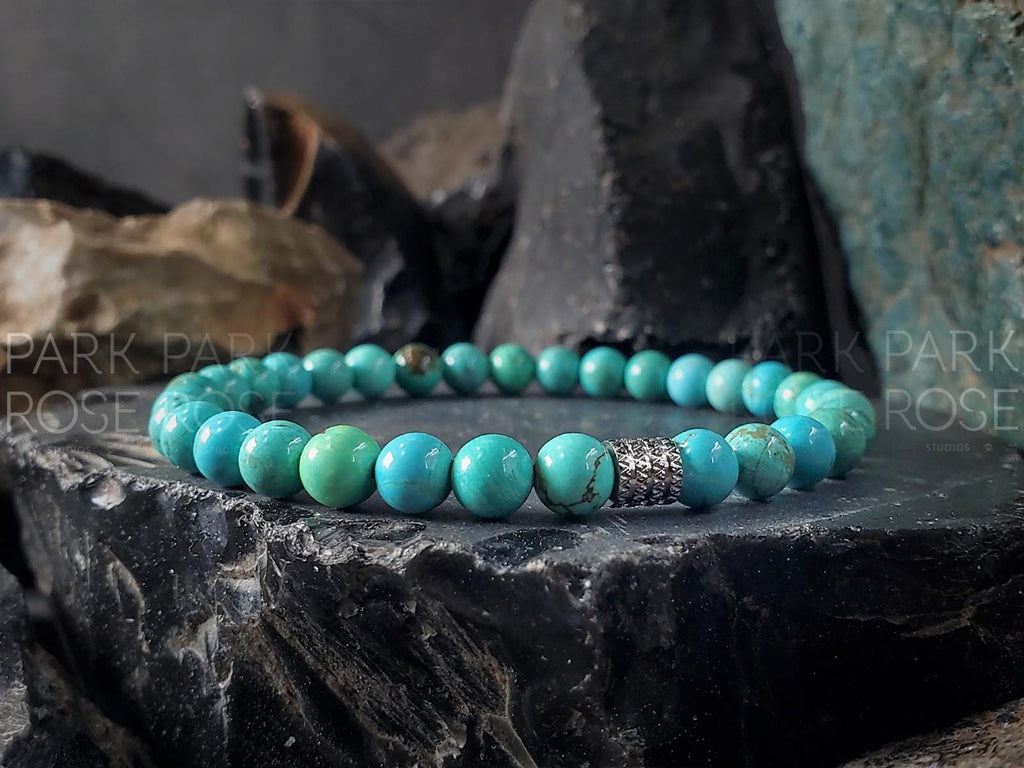 Natural Turquoise Beaded Bracelet