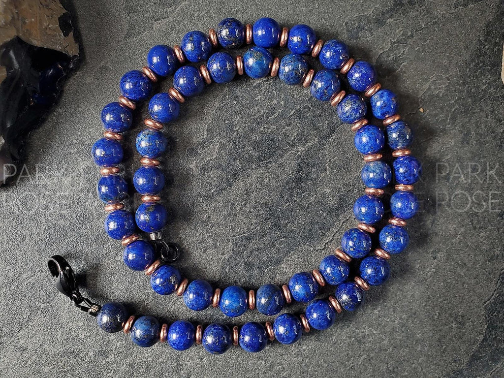 7A Lapis Lazuli Copper Necklace
