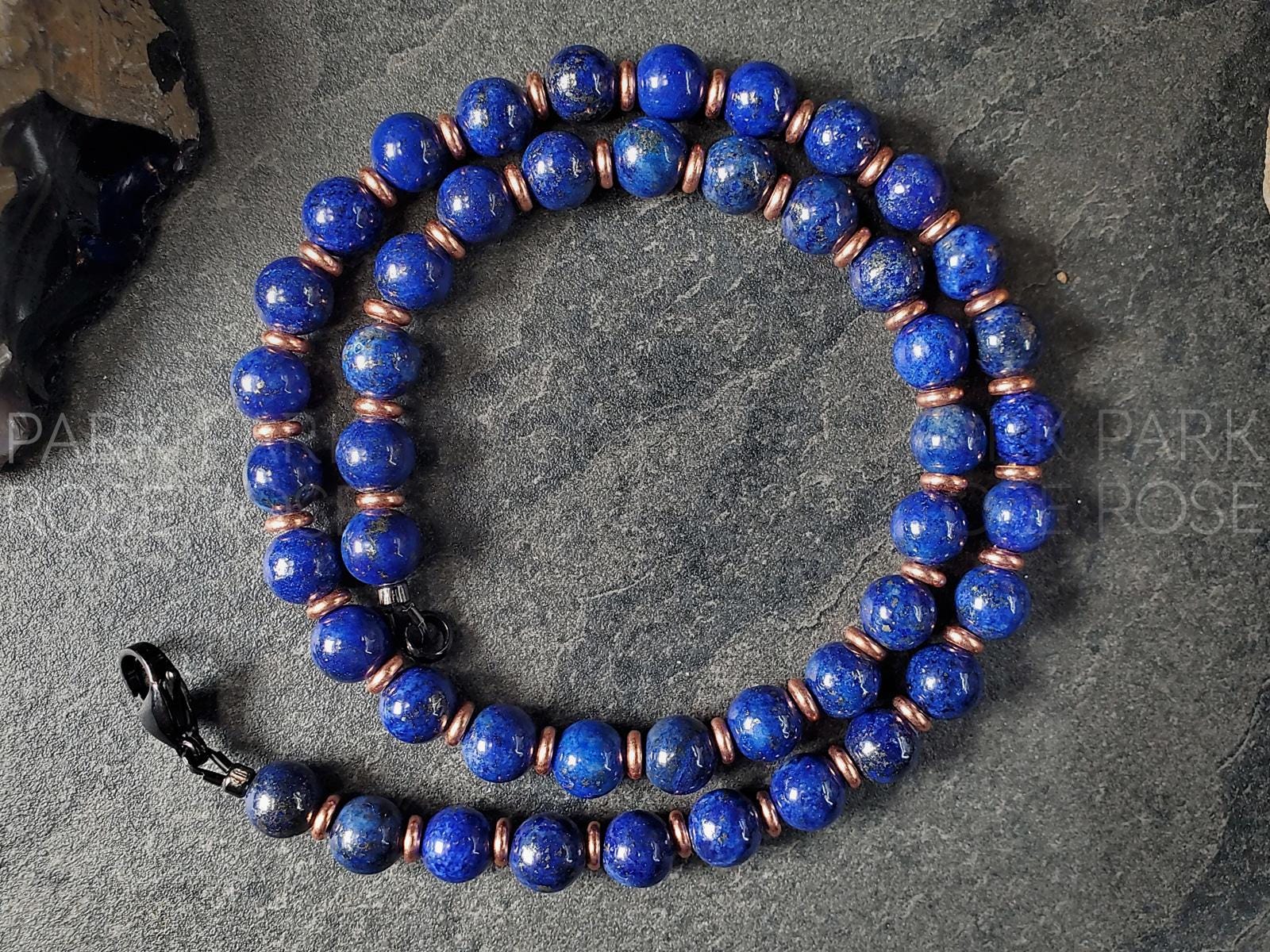 7A Lapis Lazuli Copper Necklace