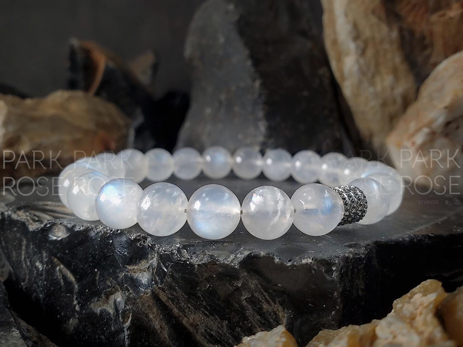 AAAAA Transparent Moonstone Bracelet (6/8mm)