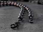 Shungite & Copper Gemstone Necklace (8mm)