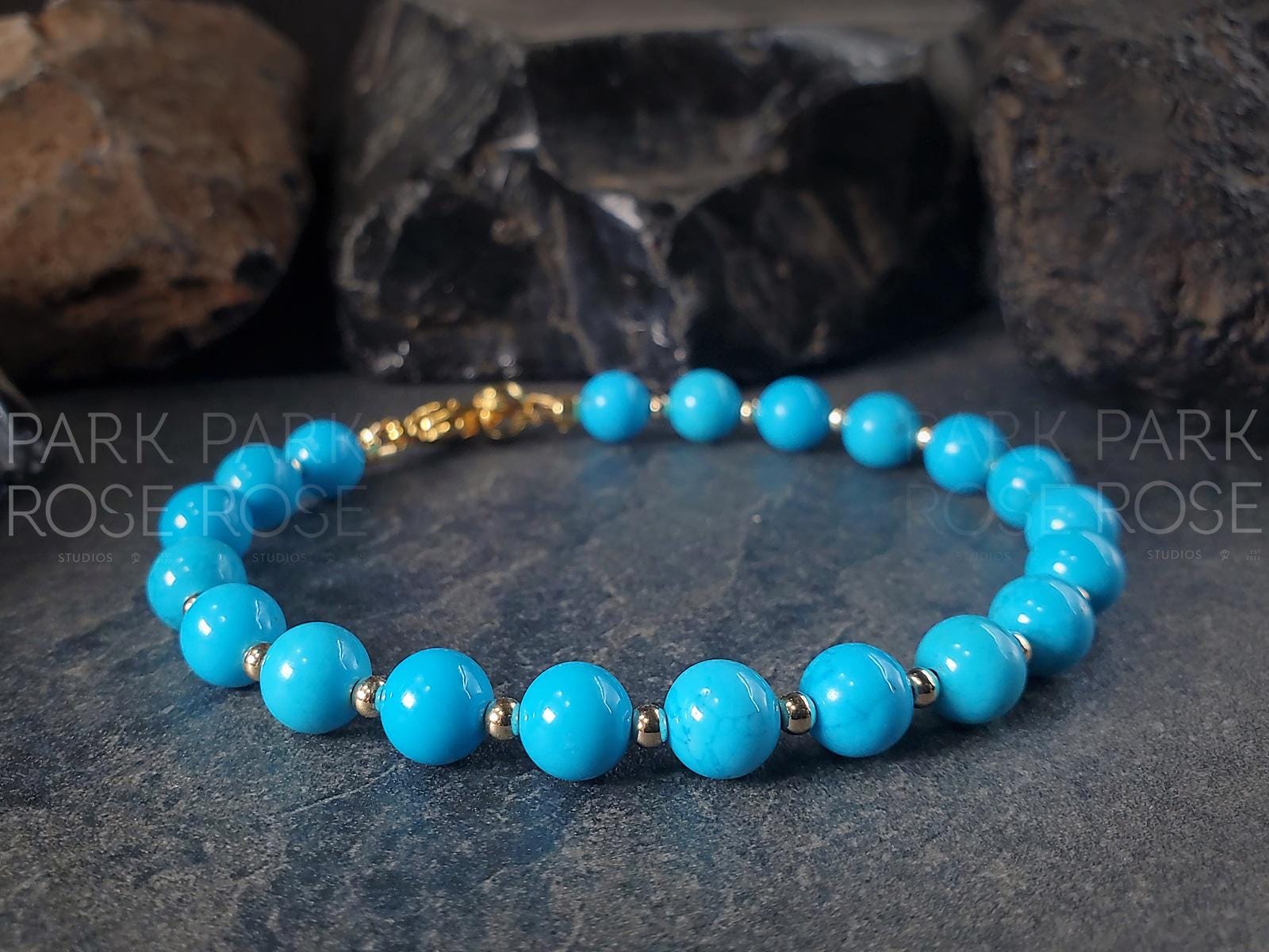 Sleeping Beauty Turquoise Bracelet (6mm)