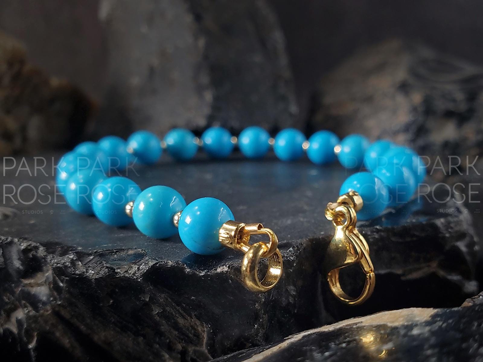 Sleeping Beauty Turquoise Bracelet (6mm)