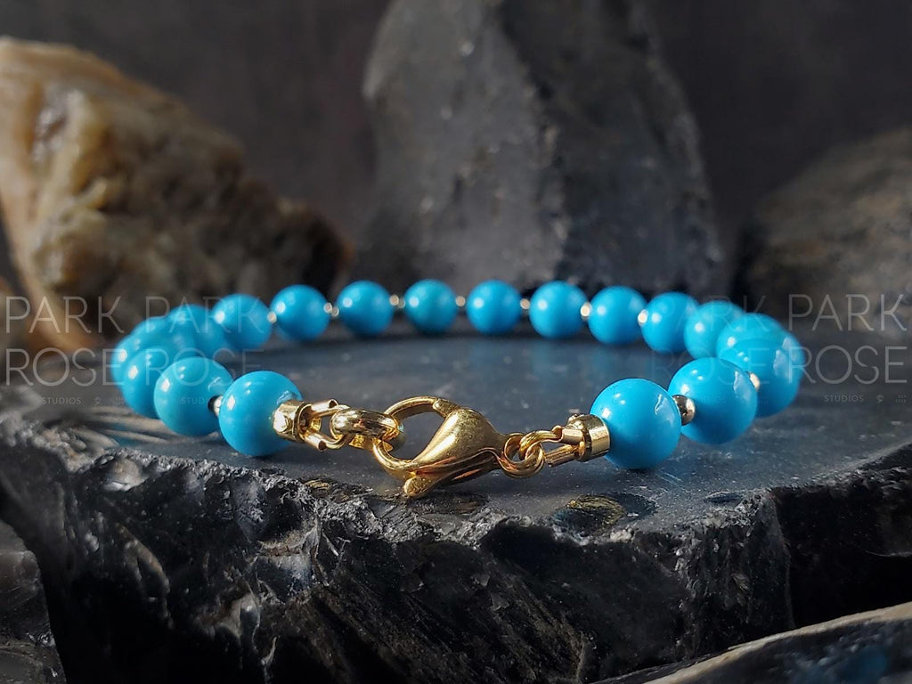 Sleeping Beauty Turquoise Bracelet (6mm)