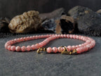 Dainty AAA Argentinian Rhodochrosite Necklace (5mm)