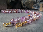 AAAA Super Seven Stone Necklace: Gold or Silver Accents