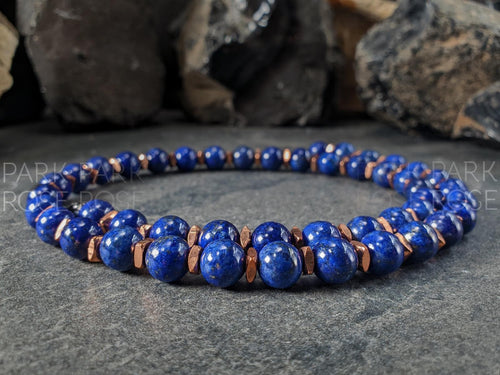 7A Lapis Lazuli Copper Necklace