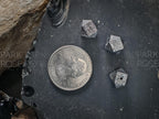 Faceted Gibeon Iron Nickel Meteorite Beads (6/8mm)