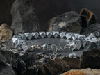 Faceted Gibeon Meteorite Bracelet