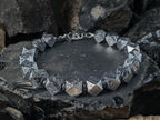 Faceted Gibeon Meteorite Bracelet