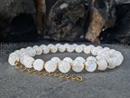 High Grade AAAA Untreated Natural Rainbow Moonstone Necklace