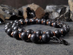 Chunky Shungite & Copper Necklace