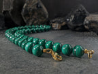 AAAAA Congo Malachite Gemstone Necklace(10mm)