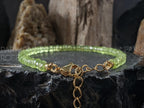 Dainty AAA Peridot Bracelet: